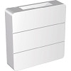 Arandela LED Clean Aletada 6W 3.000K - Branco
