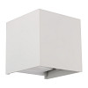 Arandela LED Free Alumínio Quadrada 6W 3.000K - Branco
