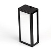 Arandela Stuttgart Aluminio 23cm - Preto