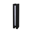Balizador LED Lumos Aço 7W 30cm 127V 2.700K - Preto