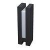 Balizador LED Lumos Aço 7W 30cm 220V 2.700K - Preto