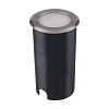 Embutido Solo LED Slim Aumínio 0,5W 3.000K - Preto