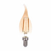 Lâmpada Filamento LED BA35 (Vela Chama) 127V- 2W - 2.200K