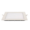 Painel LED Embutir Quadrado Alumínio 12W 3.000K - Branco