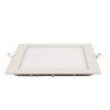 Painel LED Embutir Quadrado Alumínio 12W 4.100K - Branco