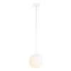 Pendente Globb 1 Globo - Vidro Leitoso