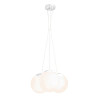 Pendente Globb 3 Globos - Vidro Leitoso