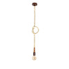 Pendente Sailor Madeira Corda Sisal - Marrom Gold