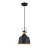 Pendente Soho Vintage Preto - Vidro Âmbar
