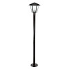 Poste Colonial Sextavado Simples 2,16m - Preto
