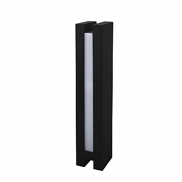 Balizador LED Lumos 50cm 127V - Preto Fosco