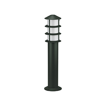 Balizador Oriental Alumínio 55cm - Verde Jardim